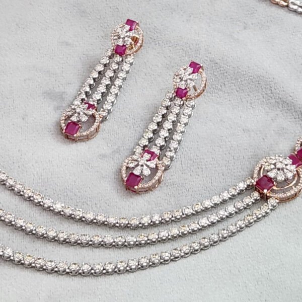 Diamond Necklace Set