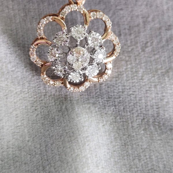 Diamond Pendant Set