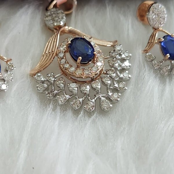 Diamond Pendant Set