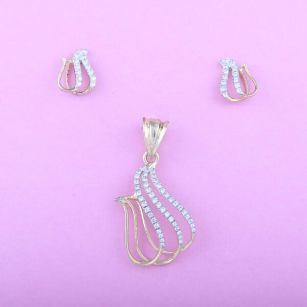 Diamond Pendant Set