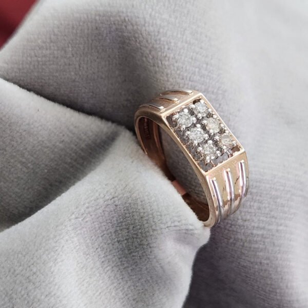 Diamond Gents Ring