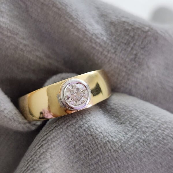 Diamond Gents Ring