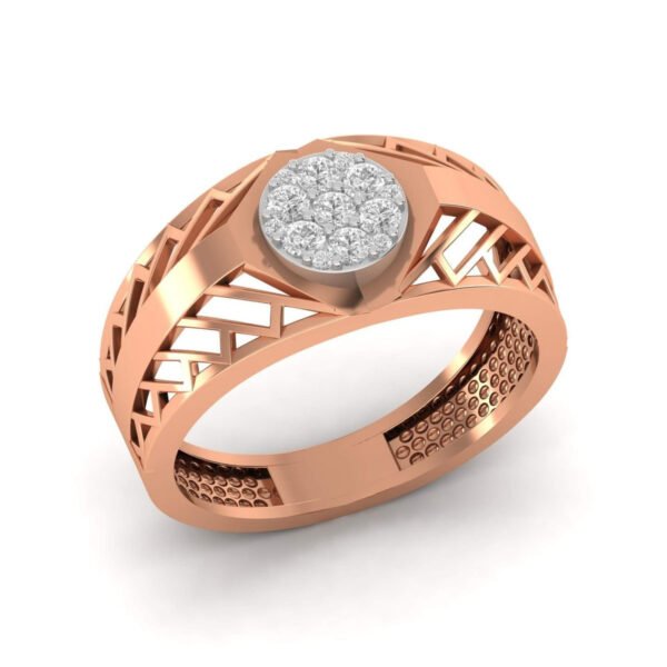 Diamond Gents Ring
