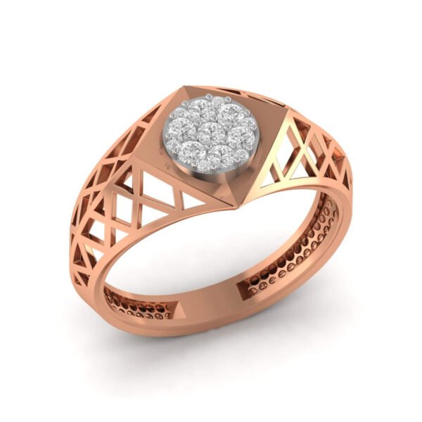 Diamond Gents Ring