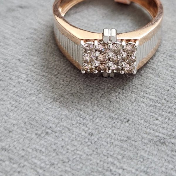Diamond Gents Ring