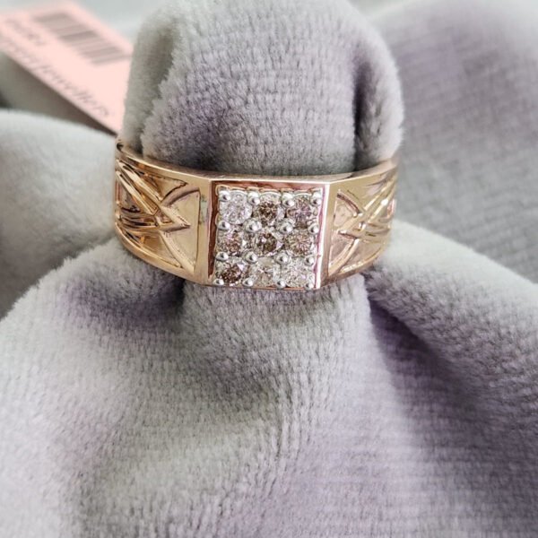 Diamond Gents Ring